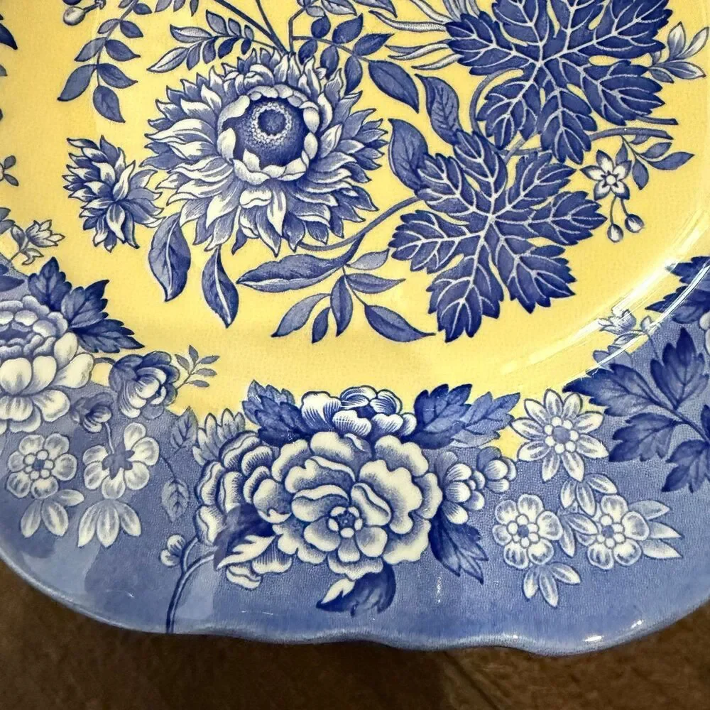 Spode Blue Room Garden Collection Jasmine Buffet Dessert Plate